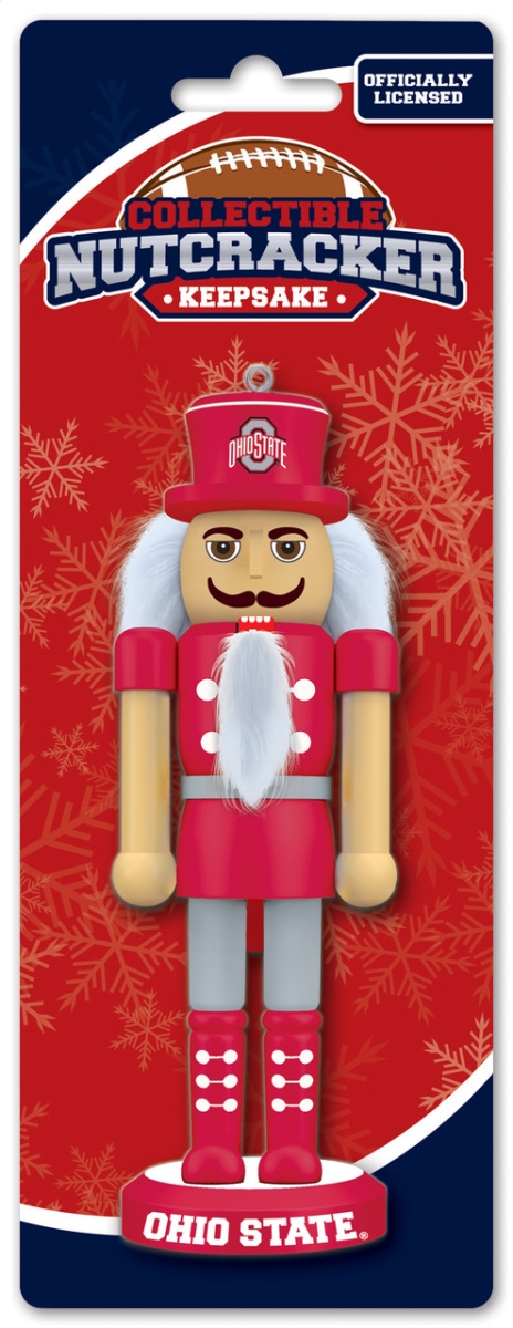 Masterpieces Puzzle 598802510 Ohio State Buckeyes Nutcracker Miniature