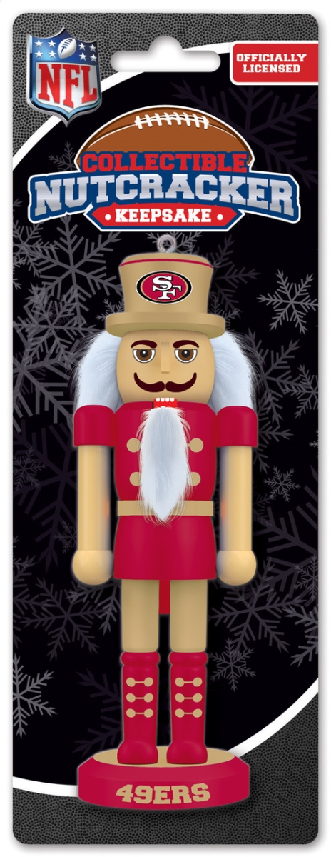 Masterpieces Puzzle 598802532 San Francisco 49ers Nutcracker Miniature