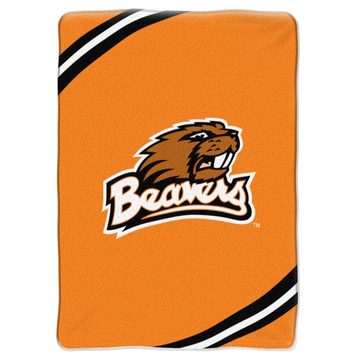 9738111901 60 x 80 in. Oregon State Beavers Raschel Throw Blanket