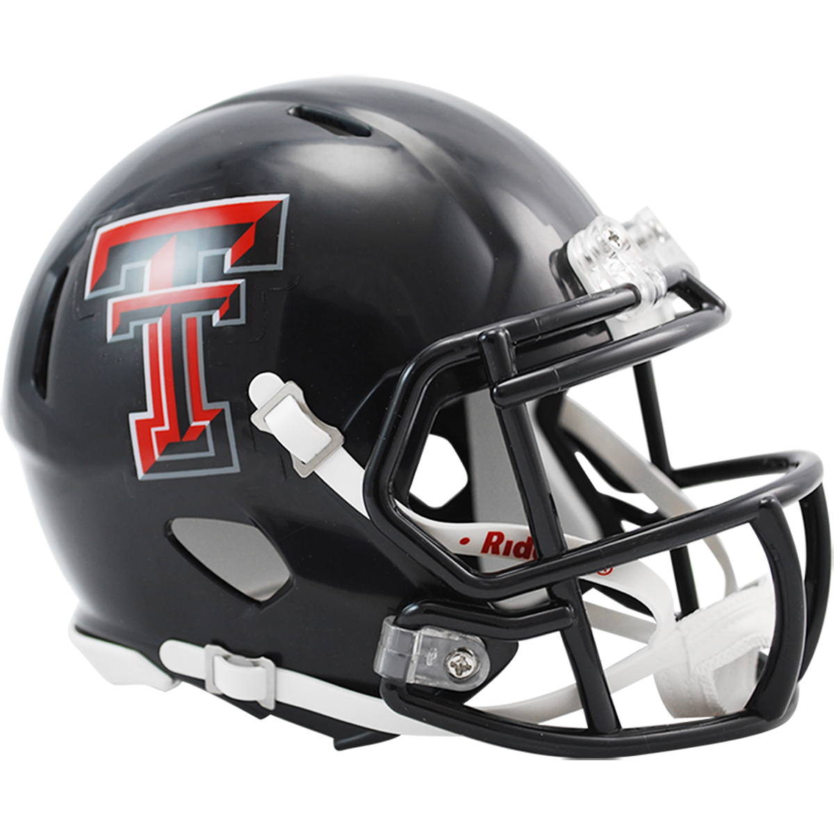 9585590487 Texas Tech Red Raiders Replica Mini Speed Style 100 Year Helmet