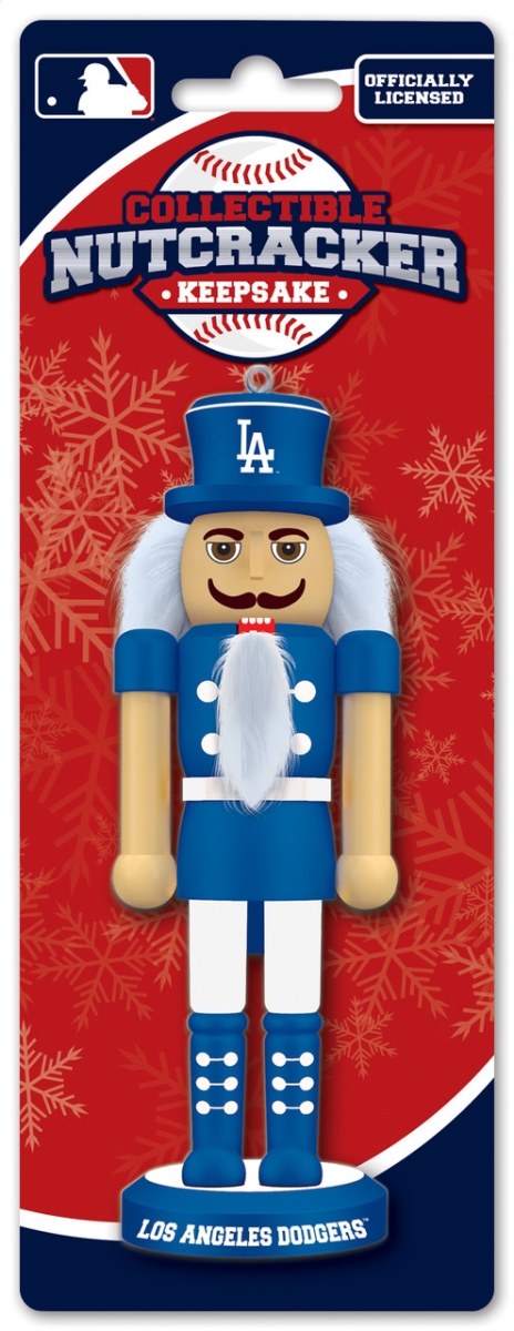 Masterpieces Puzzle 598802497 Los Angeles Dodgers Nutcracker Miniature