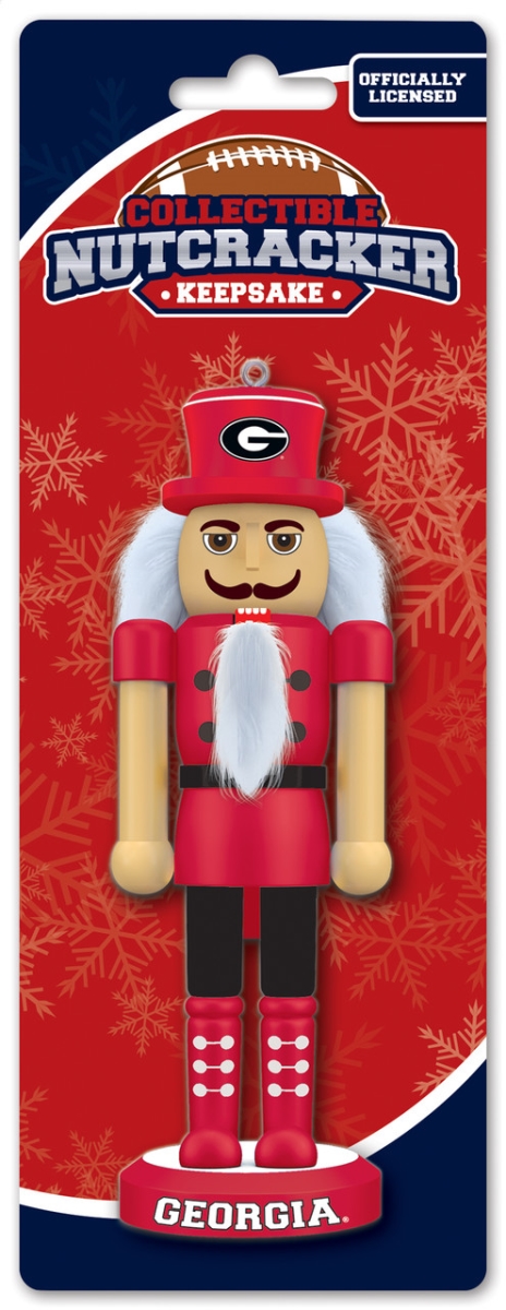 Masterpieces Puzzle 598802503 Georgia Bulldogs Nutcracker Miniature