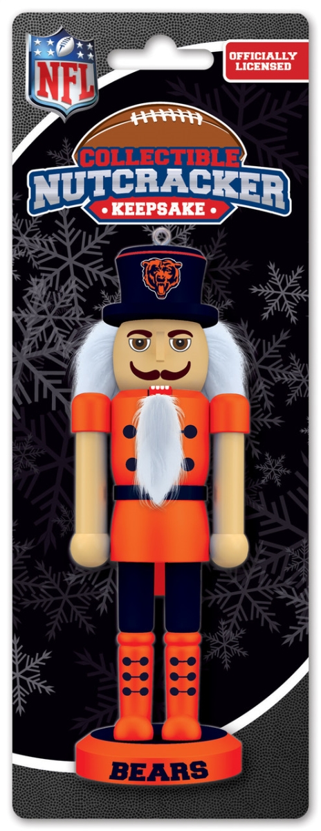 Masterpieces Puzzle 598802517 Chicago Bears Nutcracker Miniature
