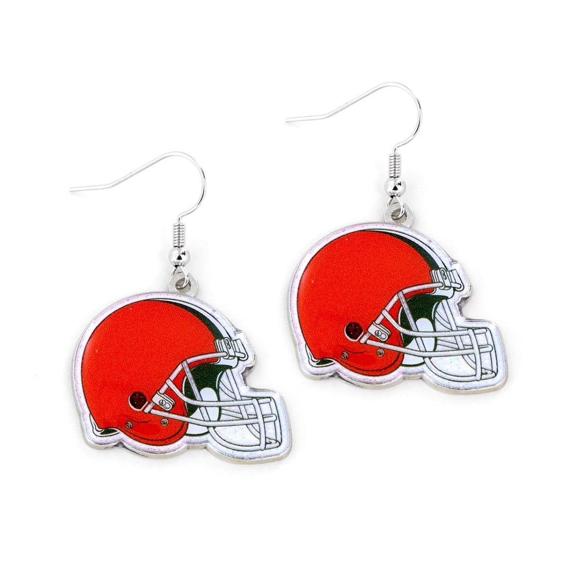6326478969 Cleveland Browns Glitter Dazzle Earrings