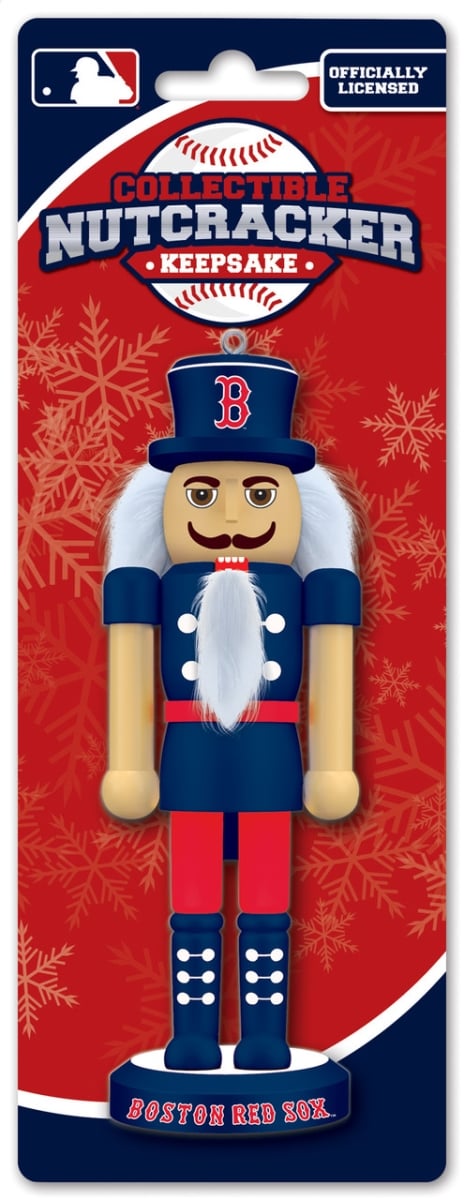 Masterpieces Puzzle 598802494 Boston Red Sox Nutcracker Miniature
