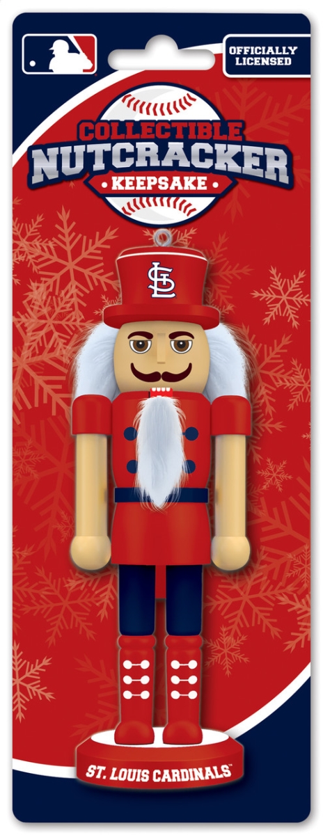 Masterpieces Puzzle 598802499 St. Louis Cardinals Nutcracker Miniature