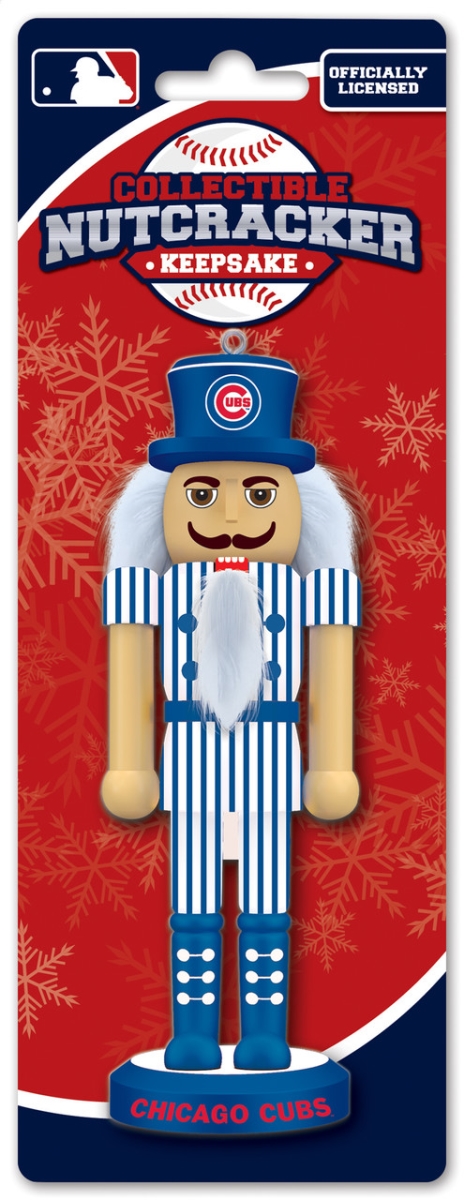 Masterpieces Puzzle 598802495 Chicago Cubs Nutcracker Miniature
