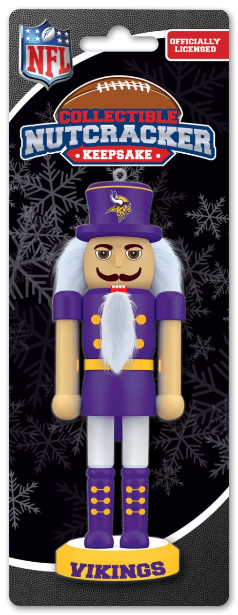 Masterpieces Puzzle 598802526 Minnesota Vikings Nutcracker Miniature