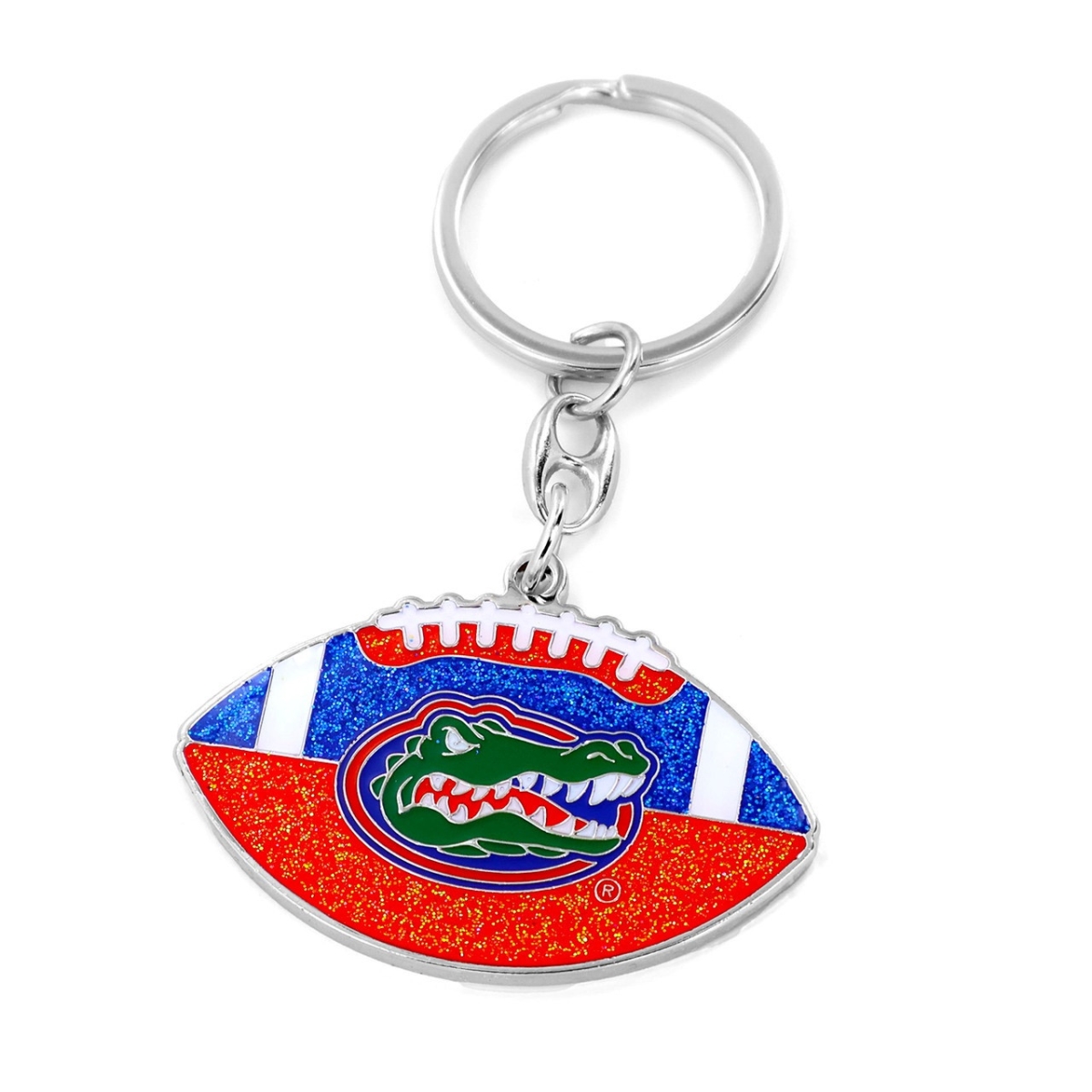 6326404352 Florida Gators Football Glitter Keychain