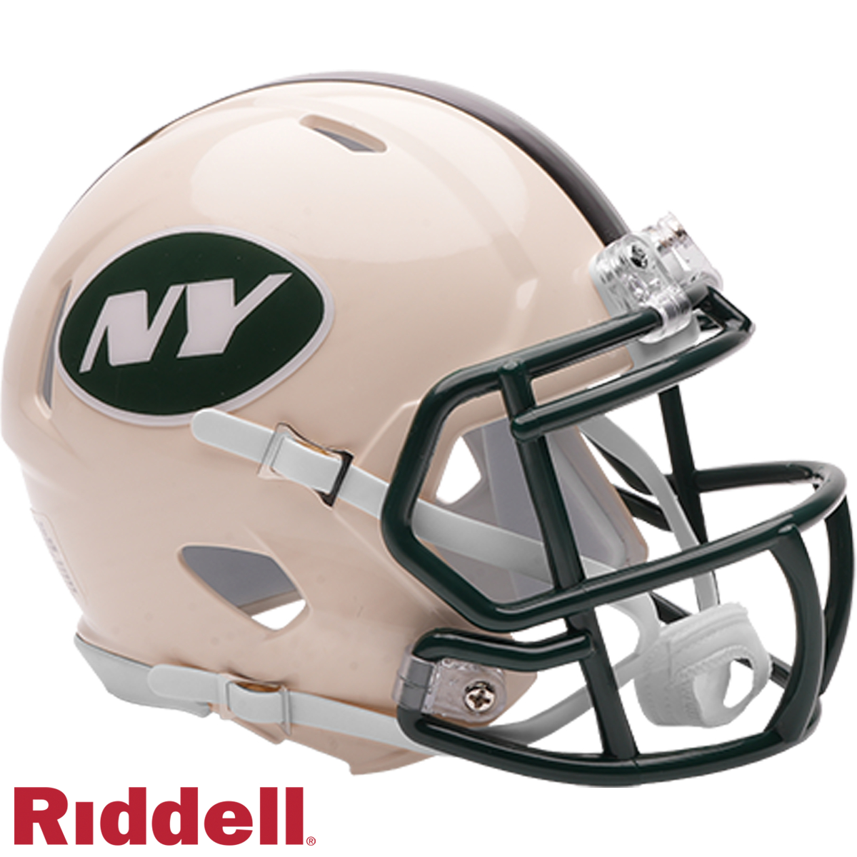 9585503061 NFL   York Jets Replica Speed Style Retro Collection Mini Helmets