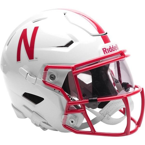 9585505039 Nebraska Cornhuskers  Replica Mid-Size MIDI SpeedFlex Style Helmet