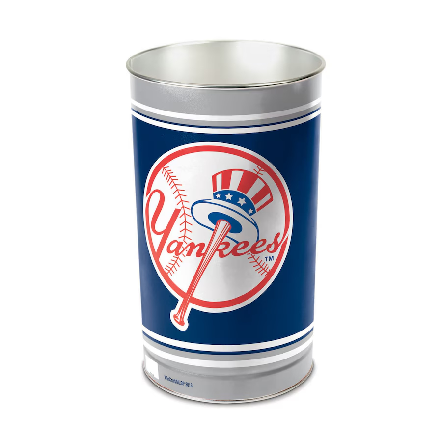 1094381040 15 in. MLB   York Yankees Wastebasket