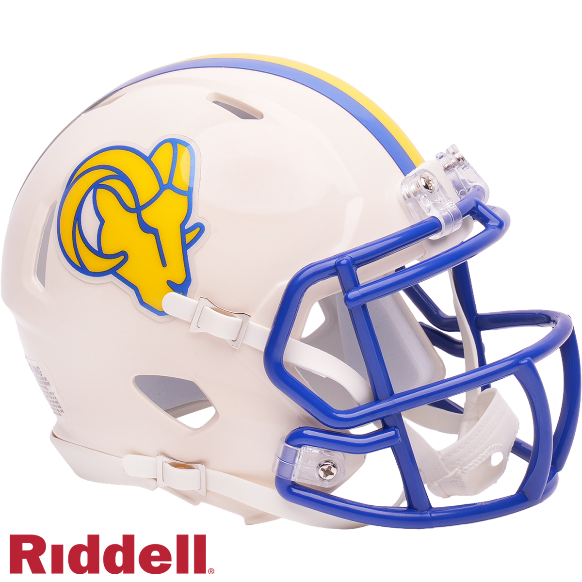 9585503066 NFL Los Angeles Rams Replica Speed Style Retro Collection Mini Helmets