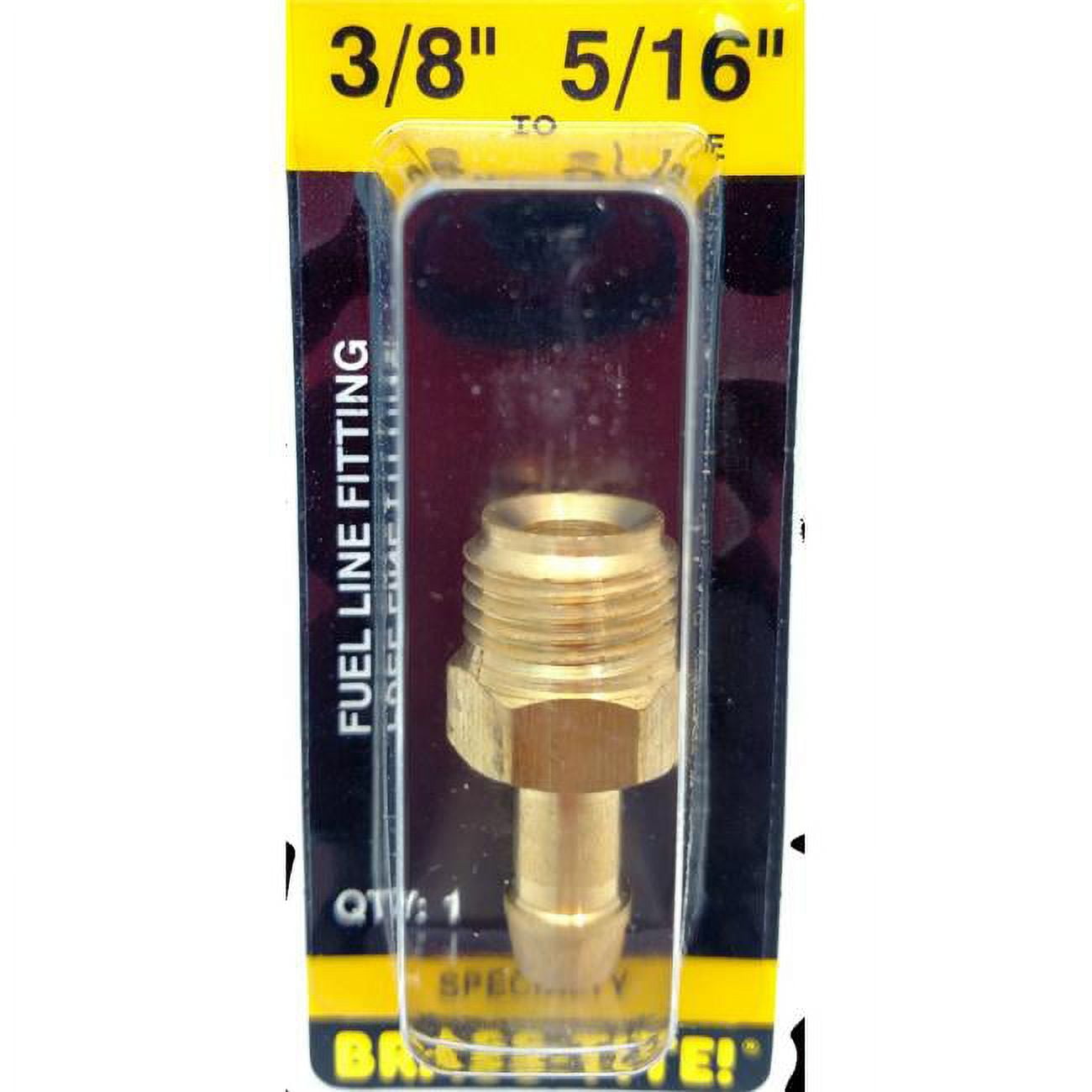 7443280 Fuel Line Fitting, Brass