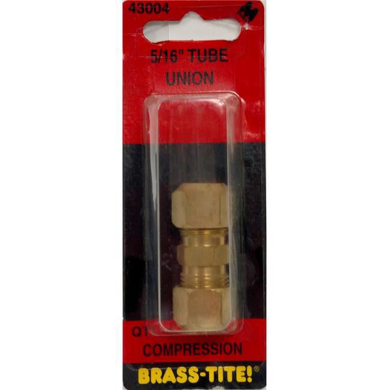 7443004 Compression Union, Brass