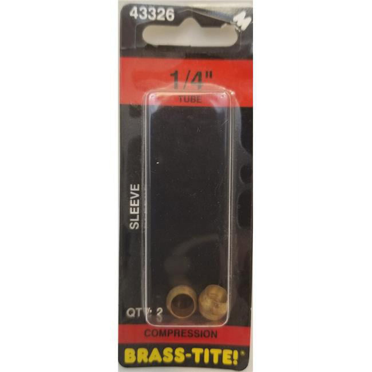 Picture of Barjan 07443226 0.25 x 0.125 in. Female Inverted Flare & Male NPT Connector&#44; Brass