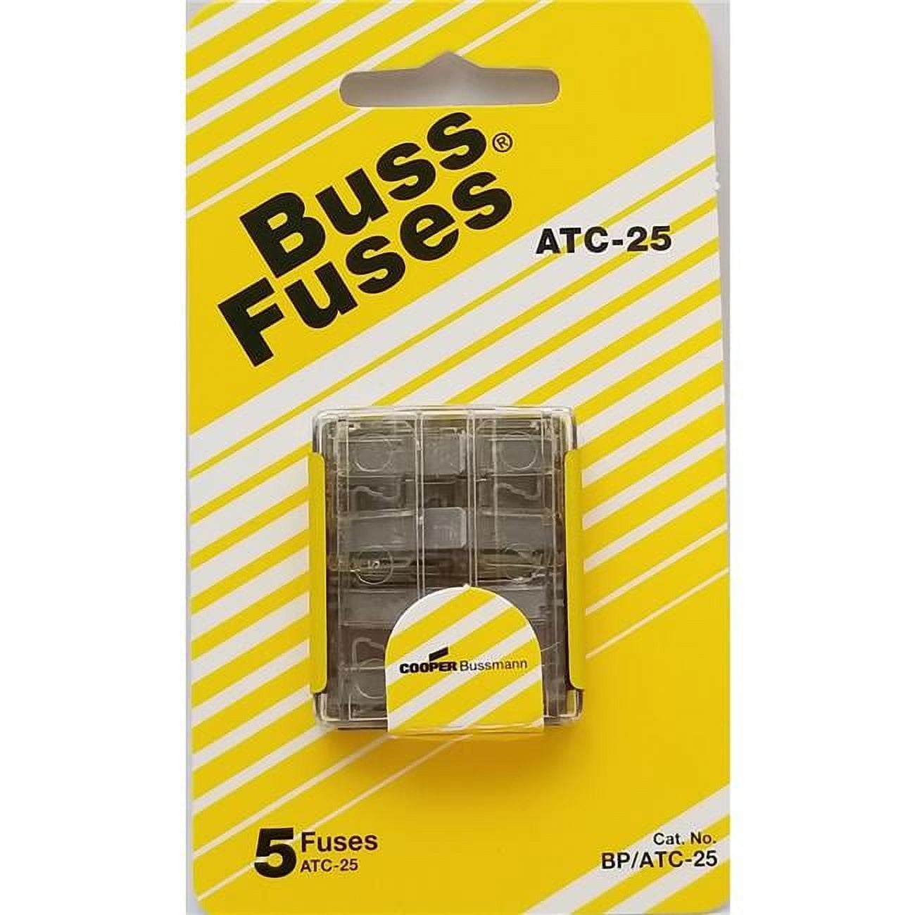 25A Blade Fuse, 4 per Card