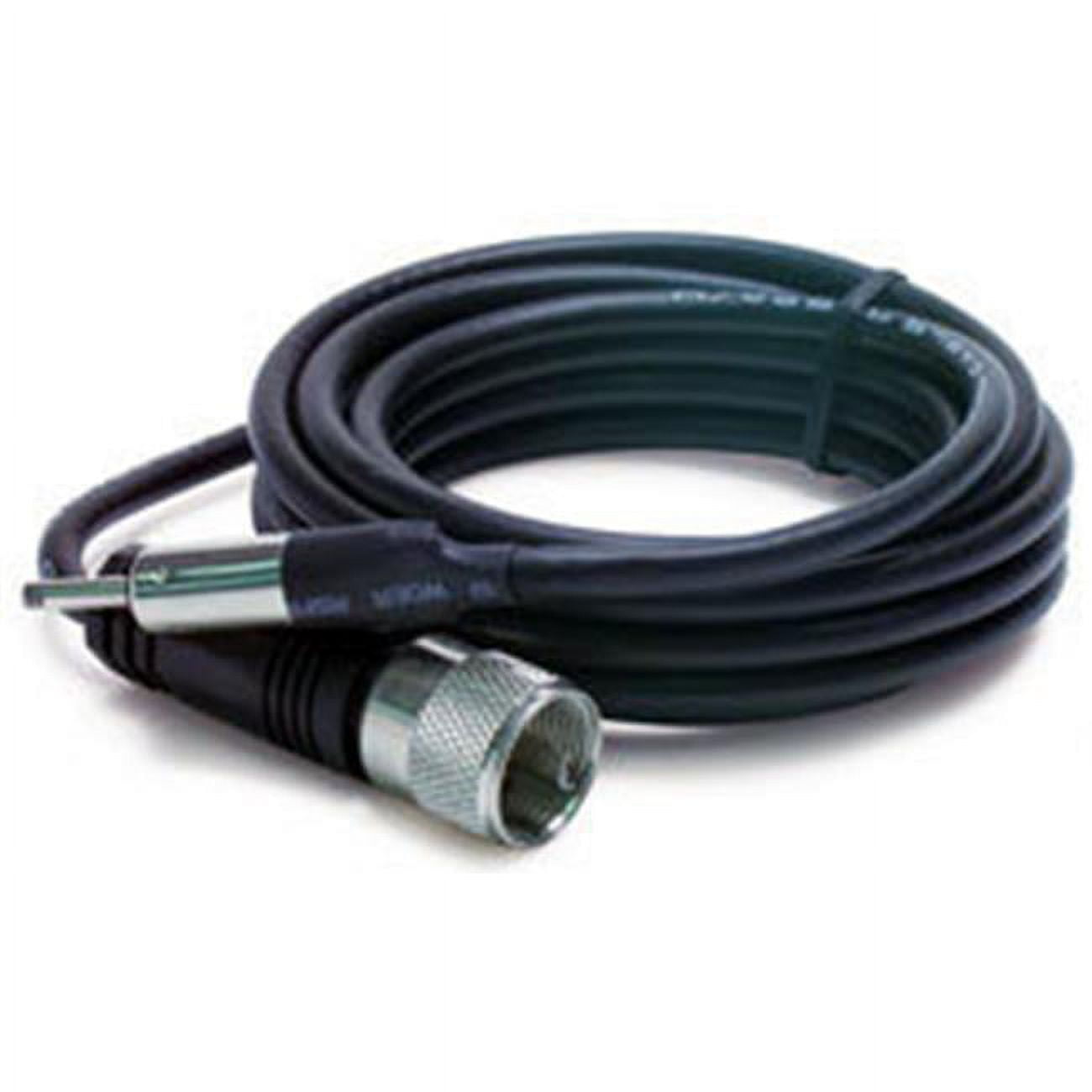 9 ft. RG58 Coax PL259 to Male Motorola