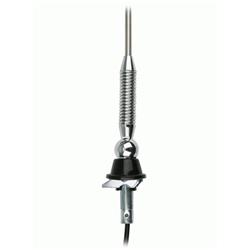 Metra 44US13 53 ft. 3 Section Universal Top Side Mount AM & FM Antenna with 1 ft. Split Swivel Ball & Spring
