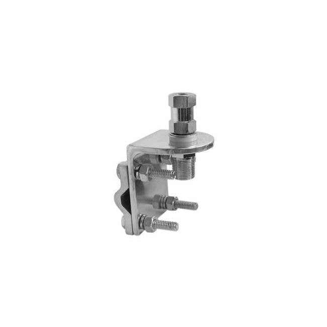 Picture of Accessories Unlimited AUC3 3-Way Aluminum Mirror Mount with 0.38 x 24 in. Stud & SO239 Connection
