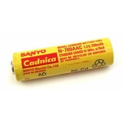 BAT35 Sanyo 700mAh Nickel Cadium Rechargeable AA Battery