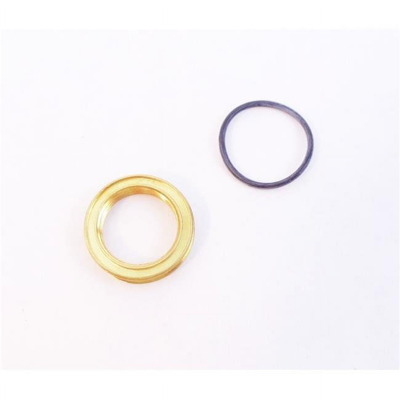 Brass Nut & O Ring for M Series 0.75 in. Mounts
