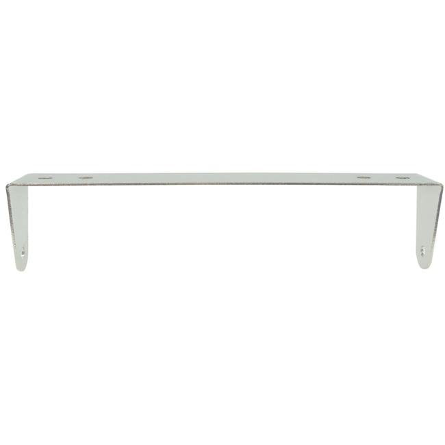 Twinpoint C529C Workman - 7.5 x 2 in. Single Hole Mounting Bracket for Cobra C29LTD & Uniden PC78 & Other Radios; Chrome