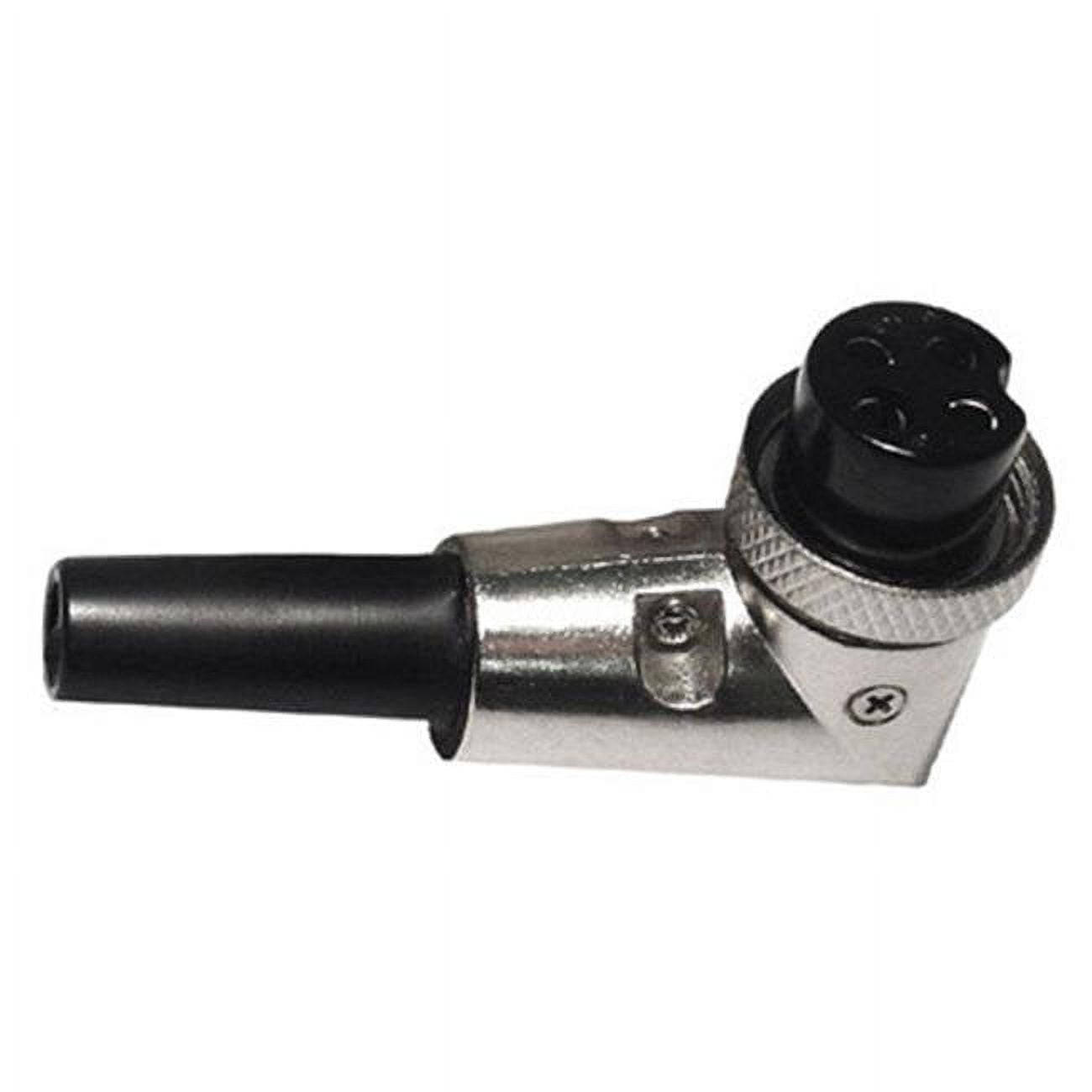 CBC4RX 4 Pin Right Angle Microphone Connector - Bulk