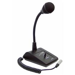 Speco MHL5S Adjustable Goose Neck Desktop Mic with 3Pin XLR Not for CB