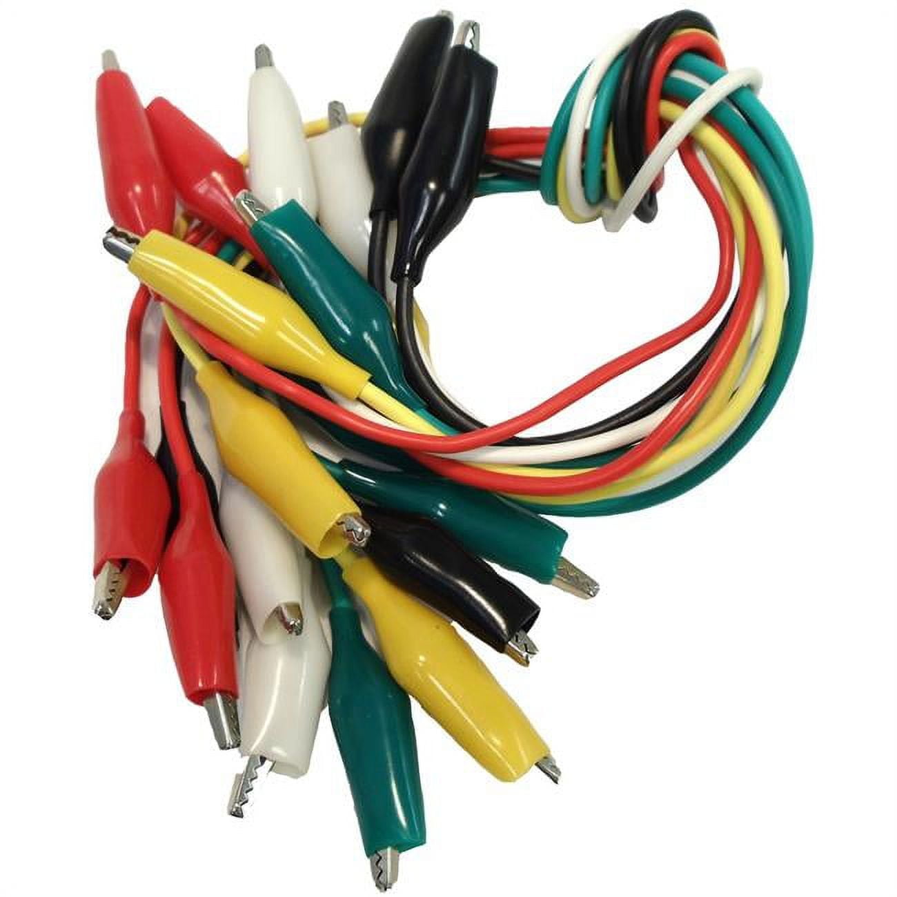 10 Wire Test Lead Set with Alligator Clips