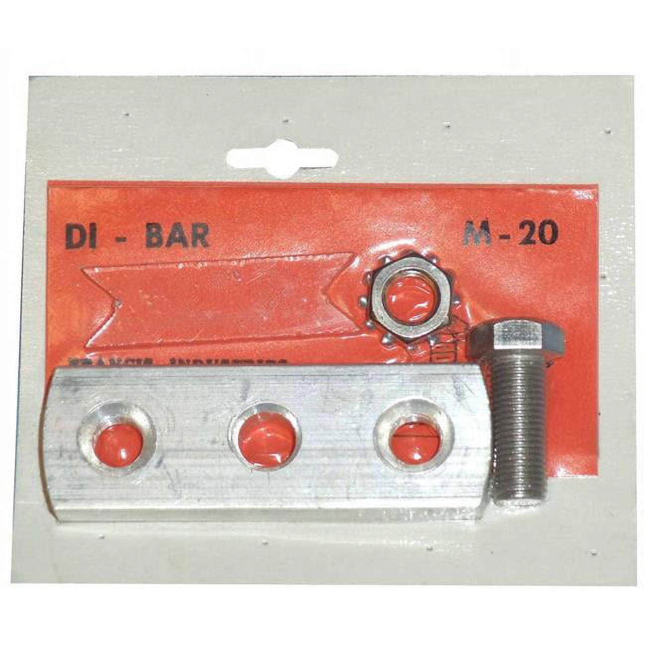 Aluminum Three Hole Di-Bar for Co-Phasing Antennas