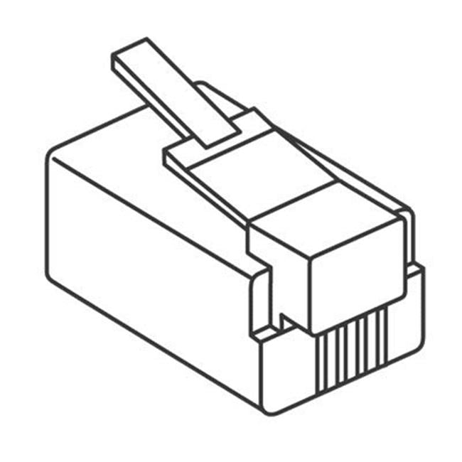 MTP8X 8 Conductor Modular Plug