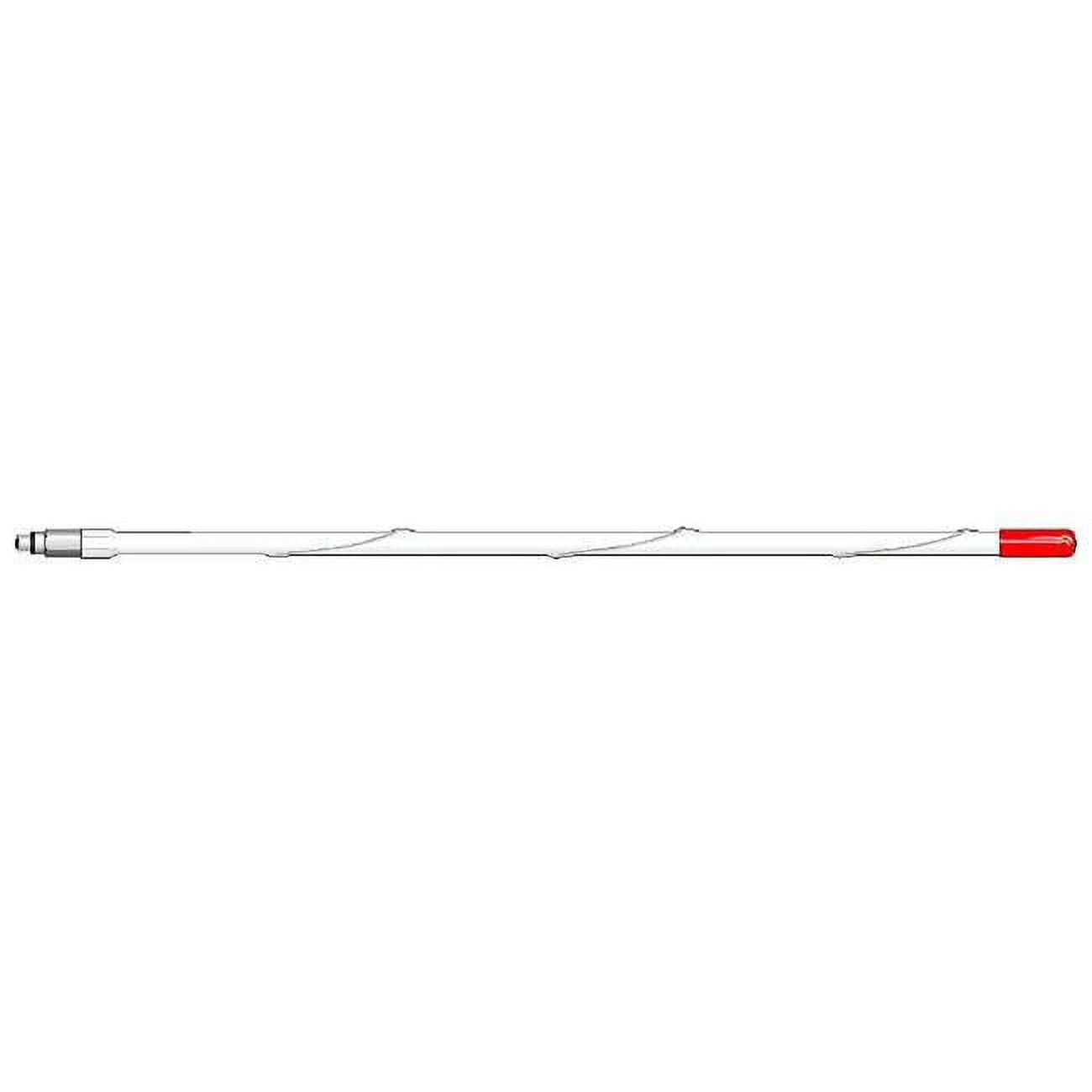 25 in. Murs Mobile Antenna 5 by 8 Wave, White
