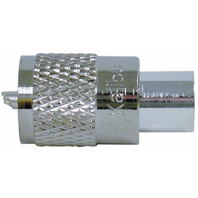 non-Stick PL259 with Silver Body, Shell & Pin