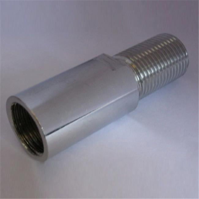 1 by 2-4 in. Brass Extension Nipple