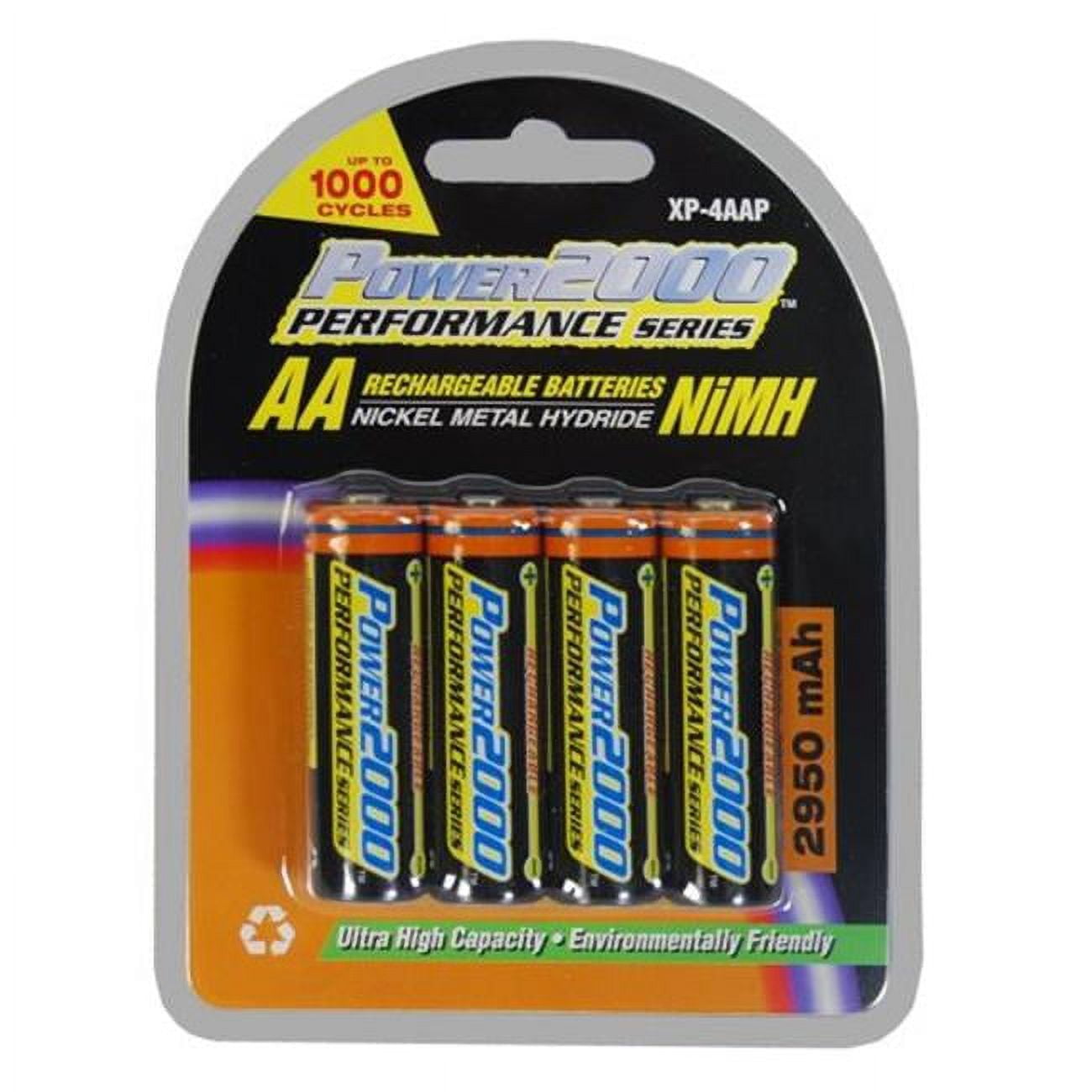 Picture of Miscellaneous XP10AA Power2000 Performance Series - 2,950 Mah 10 Pack Nickle Metal Hydride Aa Rechargeable Batteries