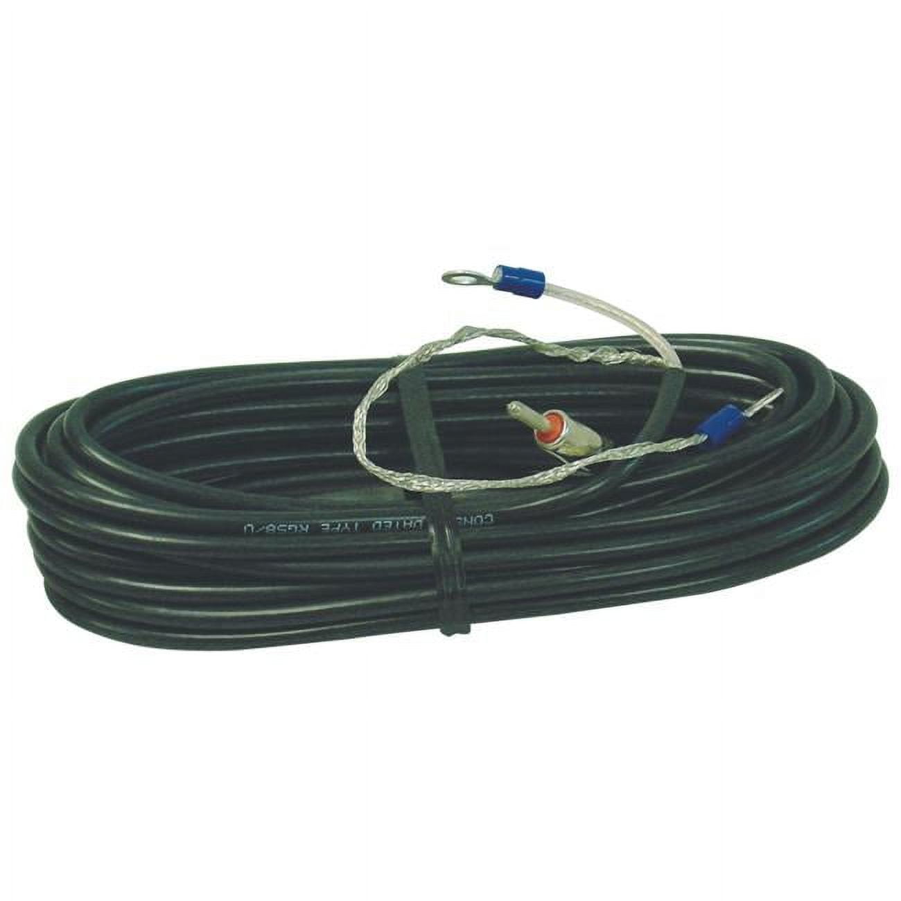 25 ft. RG58U Coax Cable with Motorola Plug & Ring Terminals