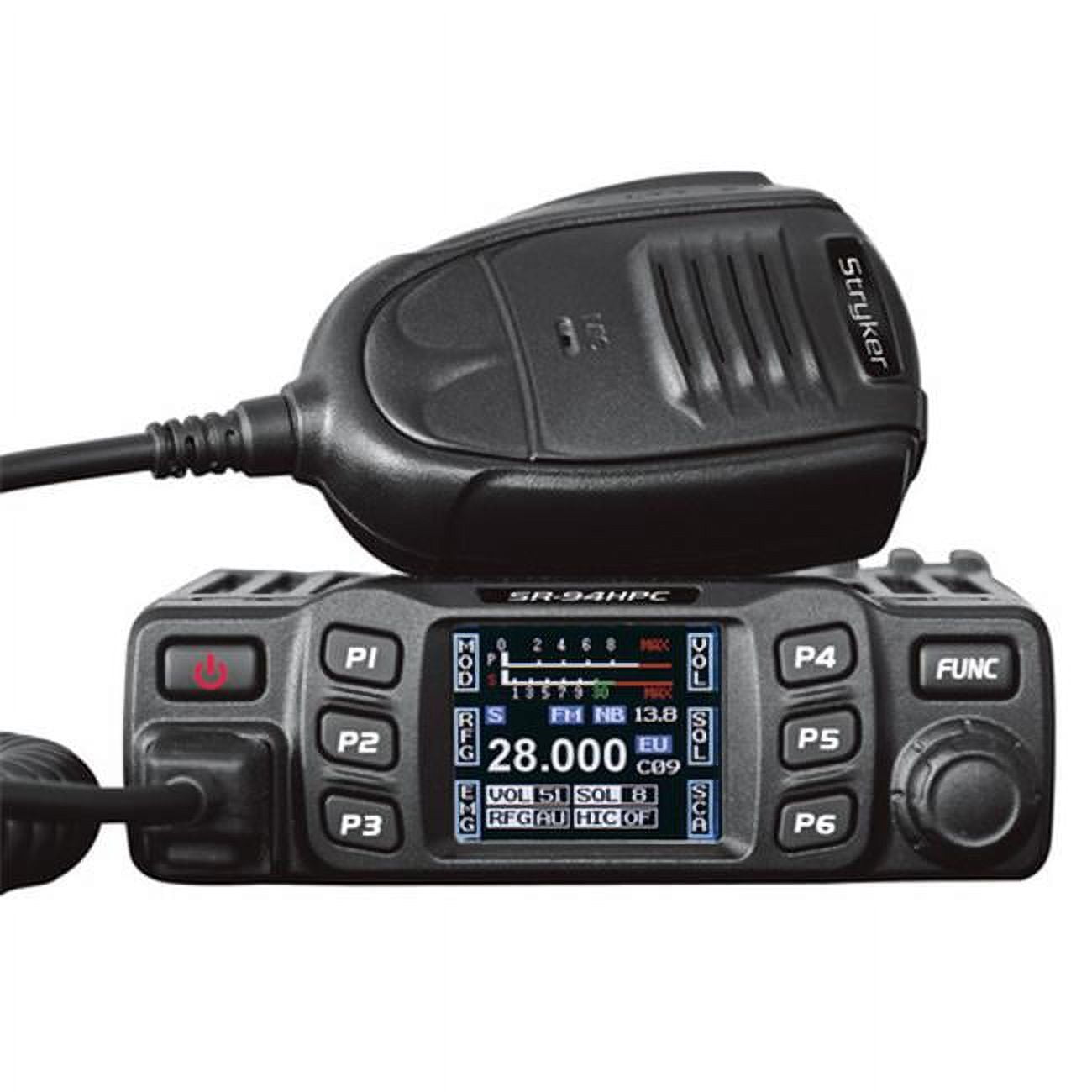 Picture of Stryker SR94HPC 10 M&#44; 45 W Radio with Full Color TFT Display