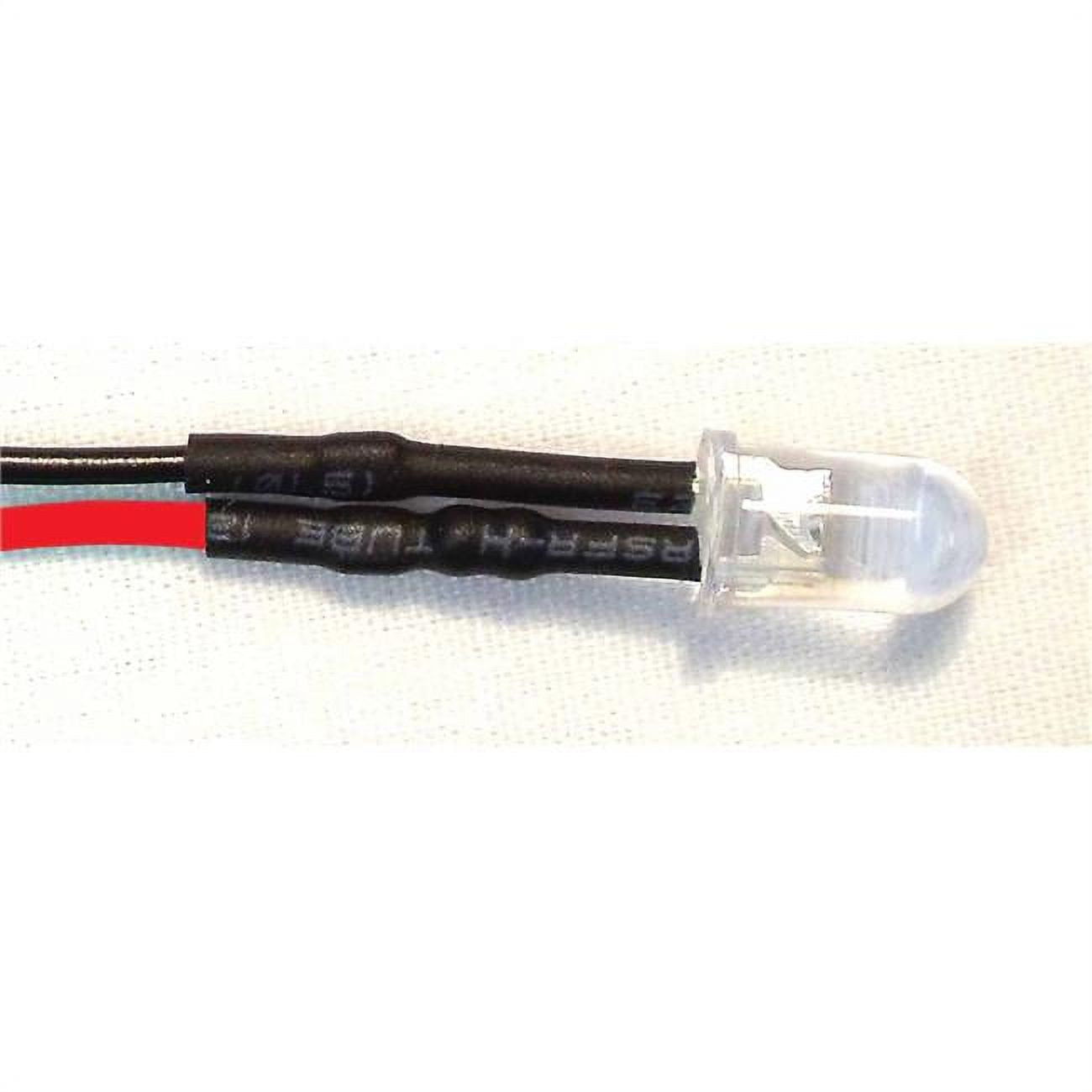 Ultra Bright 12V 5 mm LED - Red - Pack of 10