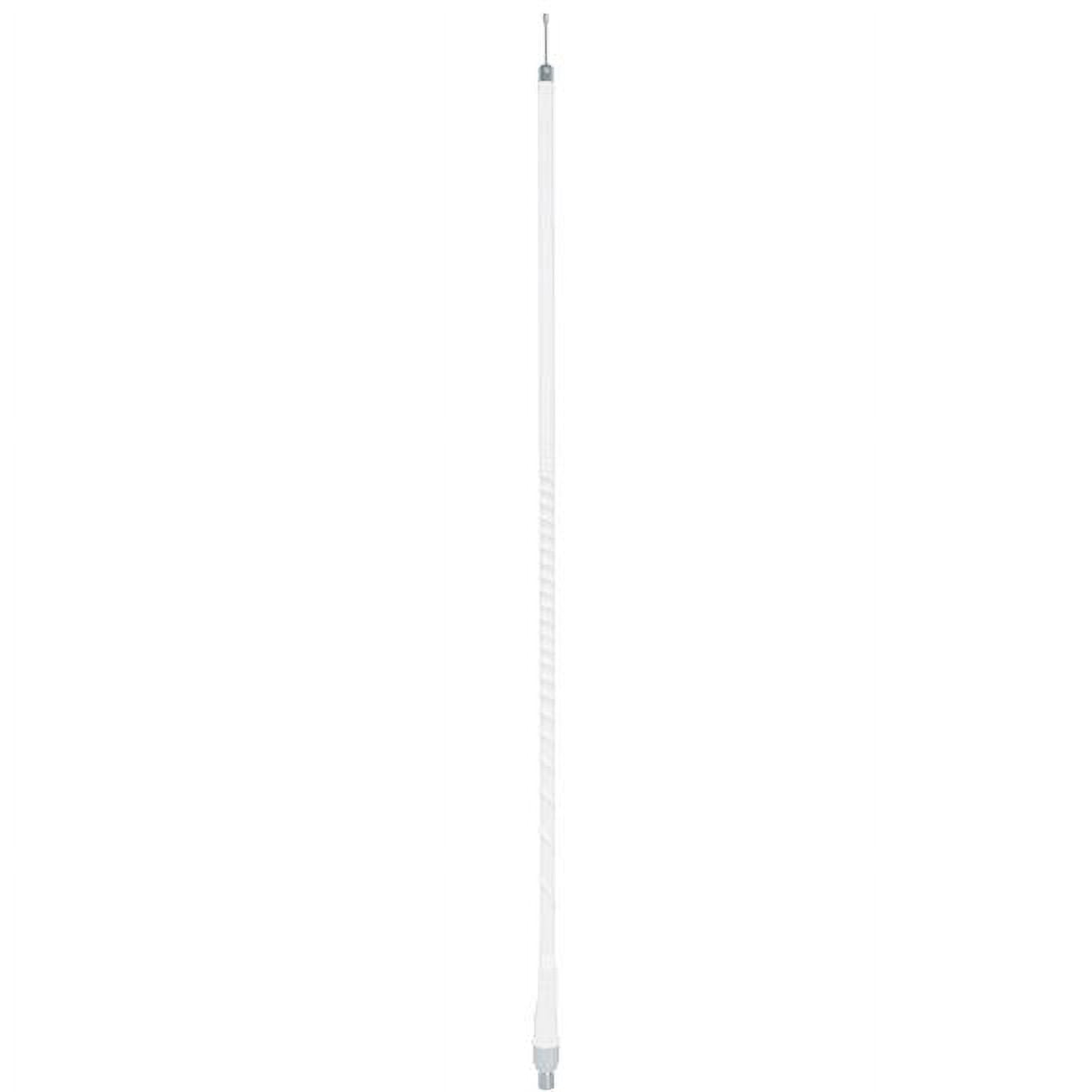 Picture of Accessories Unlimited AUFLEX3-W 0.38 x 24 in. 3 ft. Superflex CB Antenna with Tunable Tip&#44; White