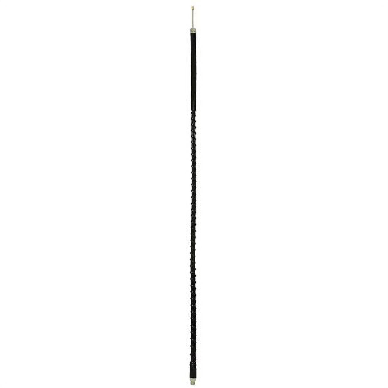 Picture of Accessories Unlimited AUT200-B 1,000W 2 ft. Heavy Duty 0.38 ft. x 24 in. Tune-Able Tip CB Antenna, Black