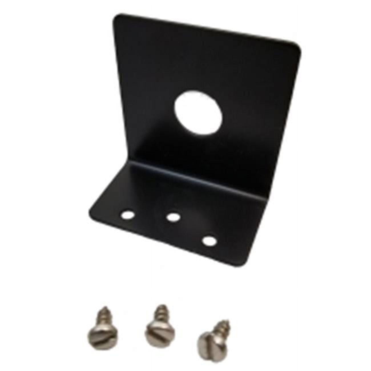 0.52 in. Fender Mount L Bracket, Black