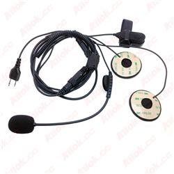 L Plug Icom Close Face Headset