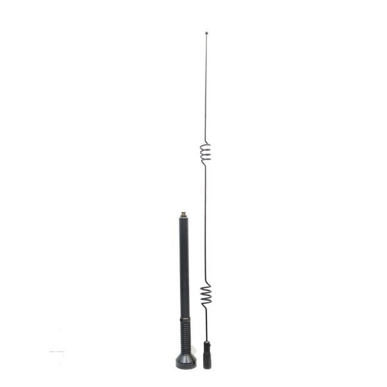 Picture of PCTEL-Maxrad BMUF8035 125 watt 806-866MHz 5dB Gain Elevated Open Coil Antenna with Shock Spring - Factory Pre-Tuned, Black