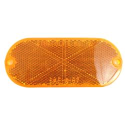 Picture of Barjan 049480A 4.38 in. Oval SAE-A-67 Stratolight No. 78 Reflector&#44; Amber