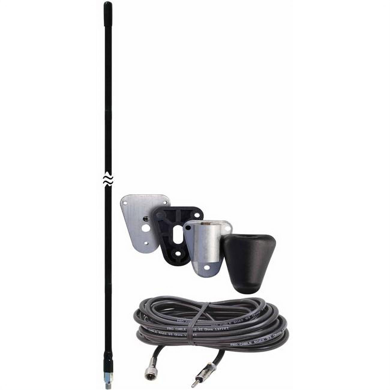 Freightliner Cascadia Rear Cab Mount AM & FM Antenna Kit