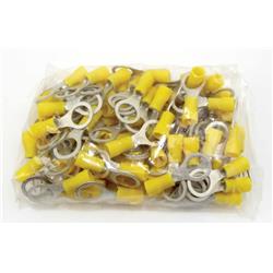 RT38-Y 10-12 gauge 0.38 in. Standard Ring Terminal - Pack of 100