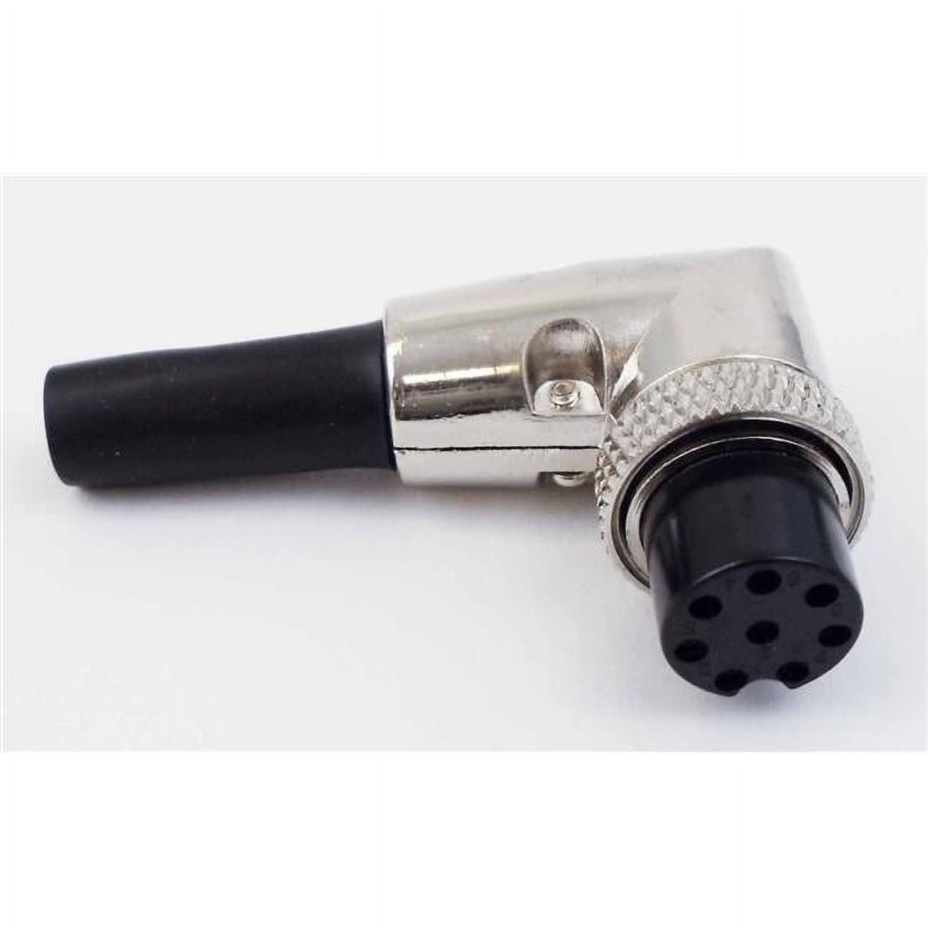 8 Pin Right Angle Microphone Connector - Bulk