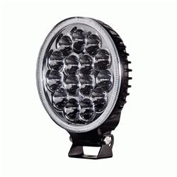 HEDL4 7 in. Round 15 Cree LED Driving Light Bar - 3,600 Lumens