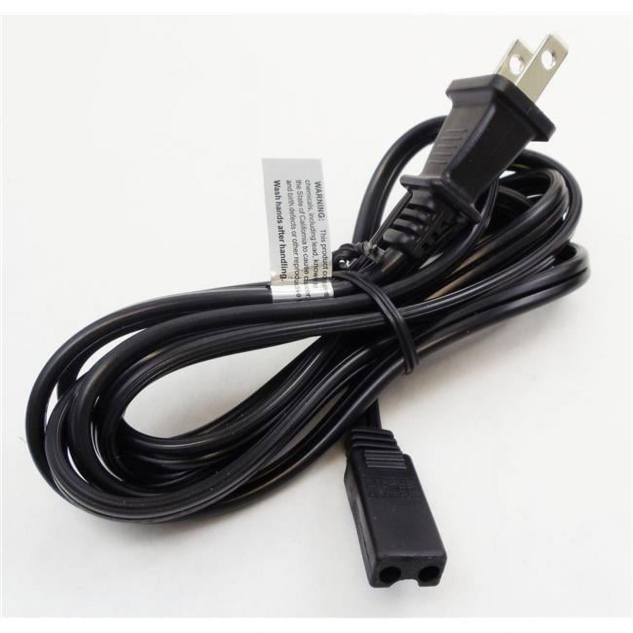 6 ft. AC Power Cord with Universal Sony 2 Prong Type Plug